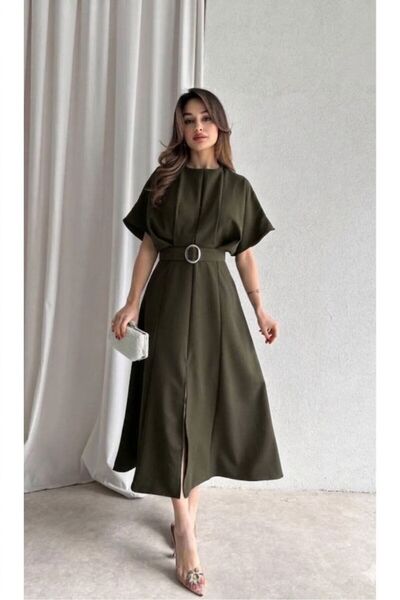 candybia فستان بتفاصيل حزام