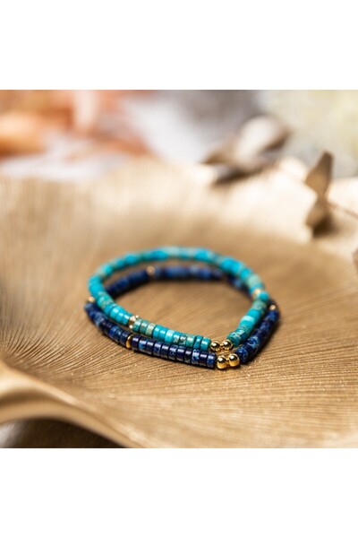 Ezera Σετ βραχιολιών Venus από Marine Jasper