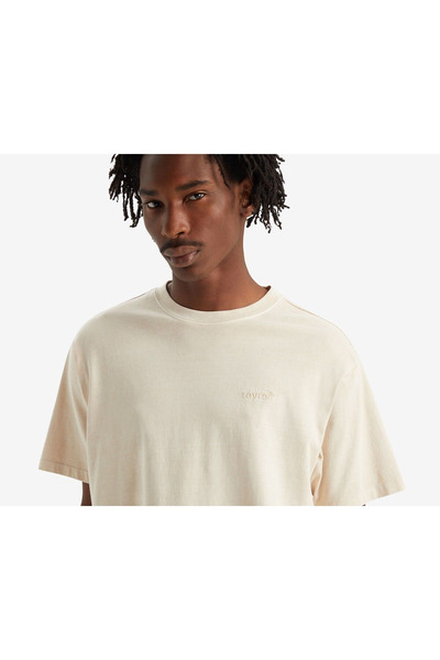 Levis Ανδρικό μινιμαλιστικό μπλουζάκι Levi's Oversize με κοντό μανίκι και στρ...
