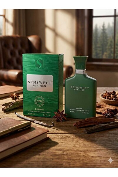 SENSWEET For Men Essmen Erkek Parfüm Edc 100 ml/ ELMAS SEVİYE MAĞAZA GÜVENCESİ