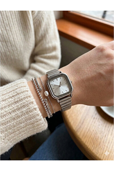 Arenmc store Steel Cord Women's Wristwatch -Pinterest-Vintage Watch Valentine...