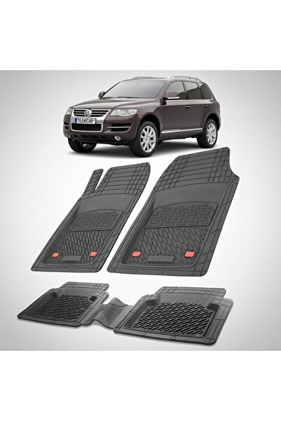 TEAMCAR ®   Covorașe auto tip tavă compatibile cu Volkswagen Touareg I (2002–...