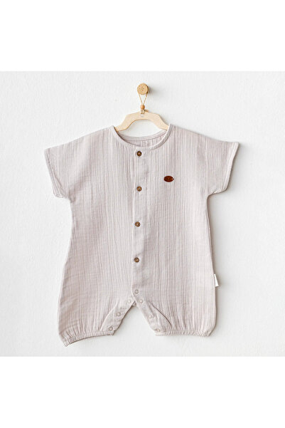 andywawa Ac25883 Müslin Home Bebe Tulum Beige