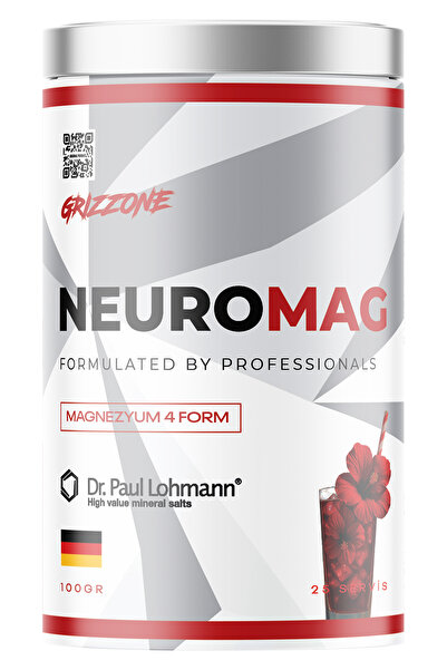GRIZZONE Neuro - Mag Magnezyum ( Hibiscus )