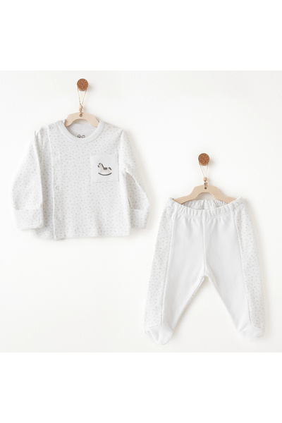 andywawa Ac26754 My Little World 2-Piece Set White