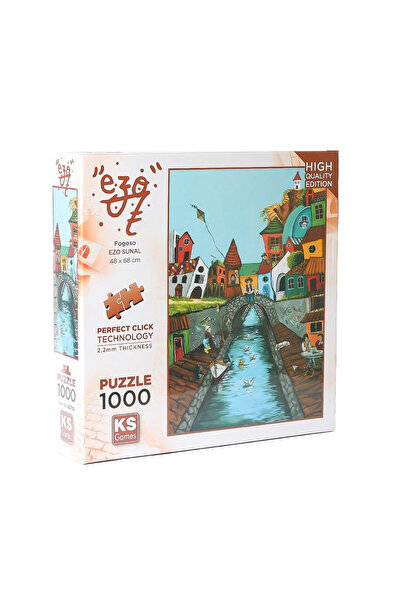 Ks Puzzle 20730 فوجوسو - لغز إيزو سونال 1000 قطعة - لغز KS