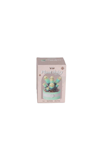 Generic Brand P1253 سلسلة زهور بانلوس للعب التخيلي، 252 قطعة، لعبة مكعبات بناء