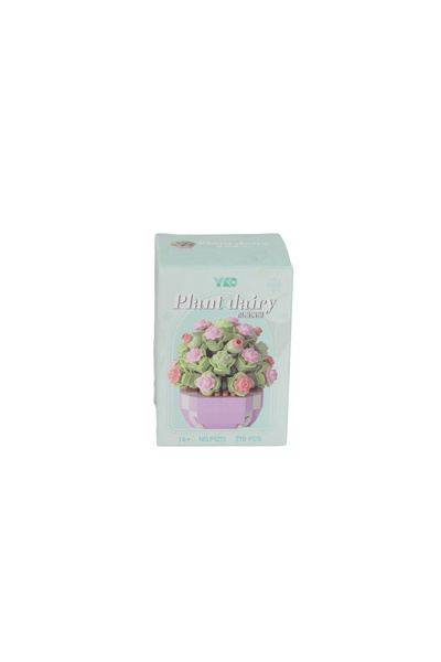 Generic Brand P1251 سلسلة زهور بانلوس للعب التخيلي، 270 قطعة، لعبة مكعبات بناء