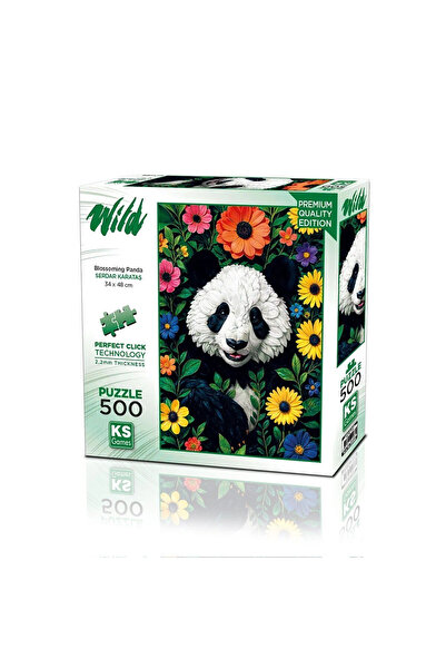 Generic Brand 20088 Puzzle 500 Blossoming Panda
