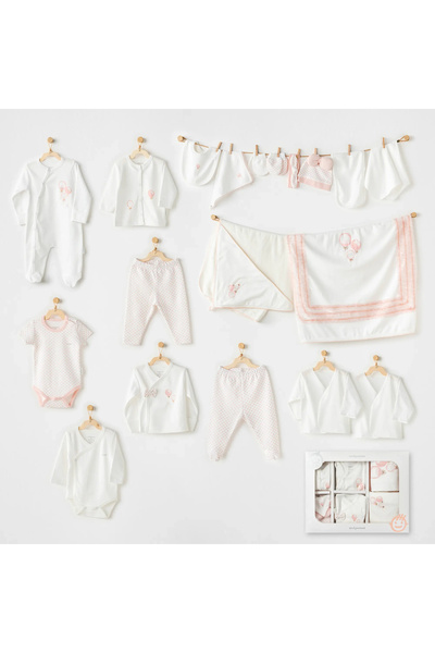 andywawa Ac25552 Pink Baloons 20-Pack Hospital Release Ecru