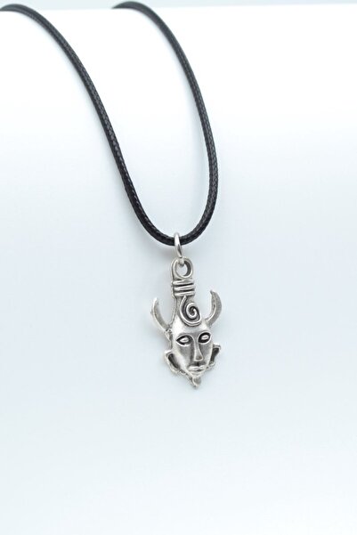 ıdr Supernatural - Dean Winchester Gümüş Kaplama Deri İp Kolye