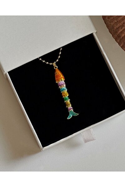 Deesse Latelier Colorful Curly Necklace