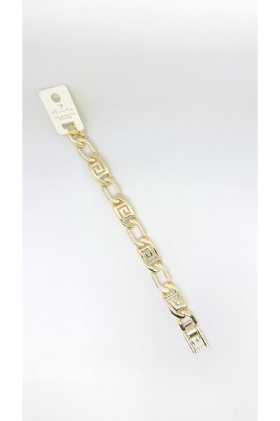 ndjewelry Golden Maze Bracelet