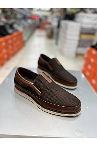 Hacıoğlu Ayakkabı Ανδρικά παπούτσια casual από γνήσιο δέρμα Voyager 3218