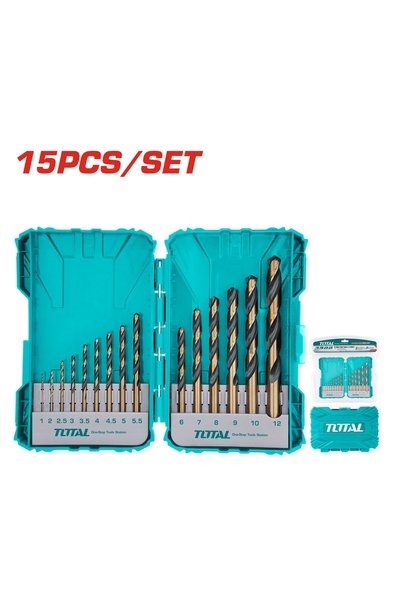 TOTAL 15 PARÇA HSS MATKAP UCU SET - TACSDL51501