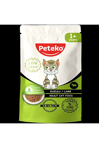 PetEko Kuzulu Chunk Yetişkin Kedi Maması 24LÜ