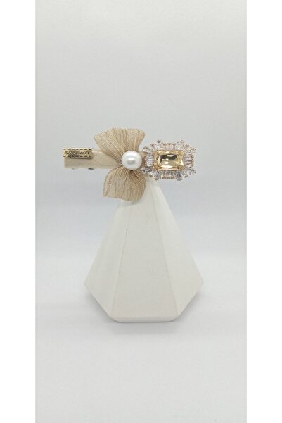 ndjewelry مشبك كوليت من حجر الرغيف الفرنسي