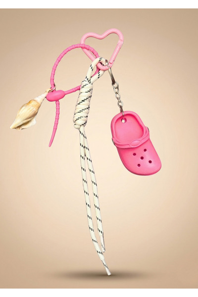 Goshıkı Mini Foot Icon Pembe Charm