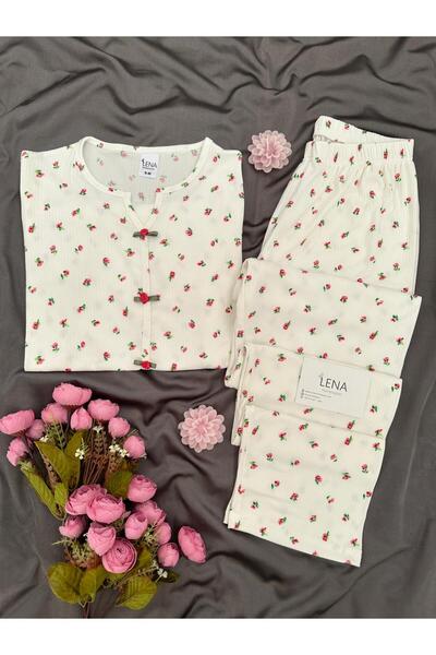 Lena Homewears Γυναικείο σετ πιτζάμες με κοντομάνικο ύφασμα Oslo με σχέδια