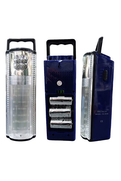 Skygo Pilli Büyük Boy Işıldak + 3 Adet Pil