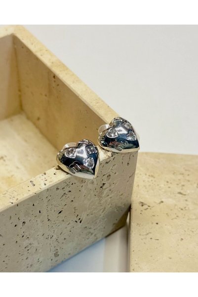 Deesse Latelier Heart Earrings