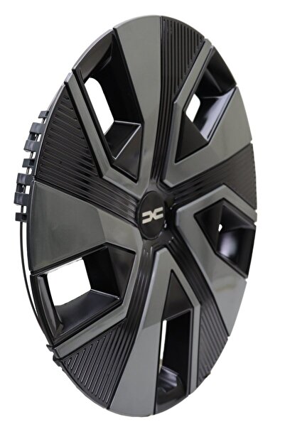 OTOCİRİT Jant Kapağı Kırılmaz 16" Siyah-Gri Dacia Sandero Yeni Model (1 ADET)