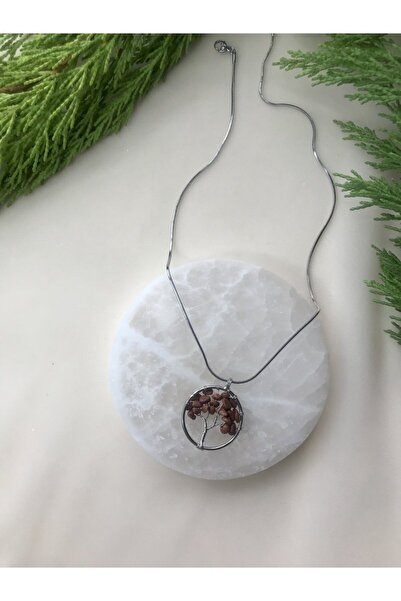 Doğaltaş Masalları Star Stone Steel Necklace