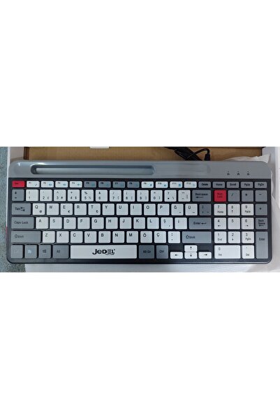 Jedel K37 Ofis Klavyesi Ve Telefon Tutucu