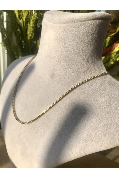 Doğaltaş Masalları Steel Chain Necklace