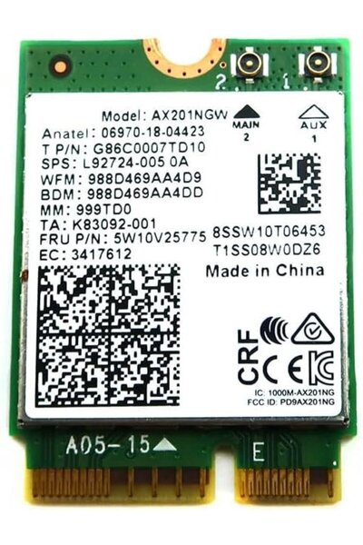 CASPER Excalibur G870 Wifi Kartı (ax201ngw) Original