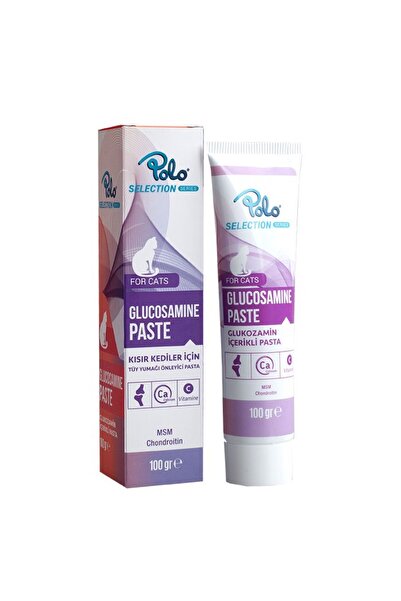 Polo Glucosamine Paste Eklem Sağlığı ve Tüy Yumağı Önleyici Kedi Macunu 100gr