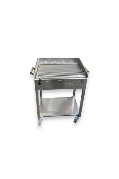 Kaan Coşkun Metal 40X60 ÇUBUK IZGARALI KROM MANGAL