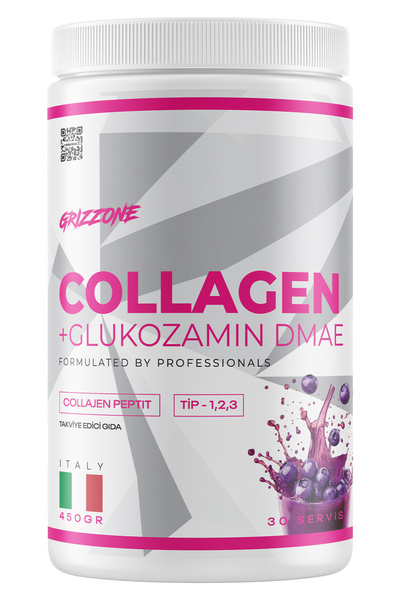 GRIZZONE Collagen + Glukozamin Dmae ( Yaban Mersini )