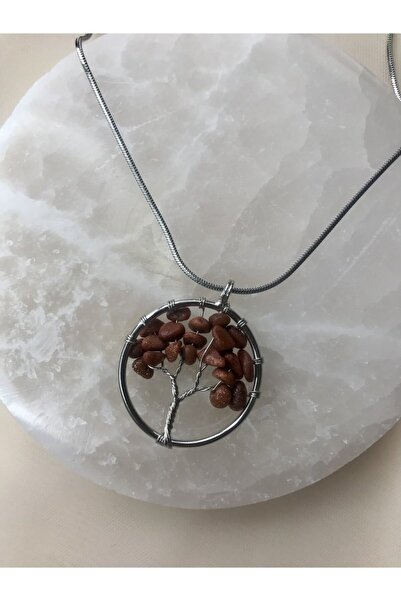 Doğaltaş Masalları Steel Star Stone Necklace