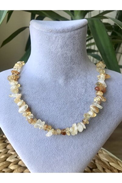 Doğaltaş Masalları Citrine Necklace