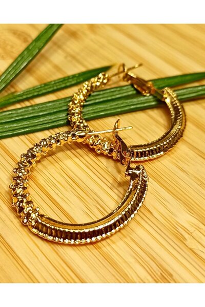 Monalisa Home Gold Color Luxury Showy Figured Earrings