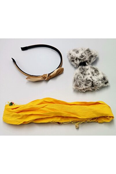 Monalisa Home Colorful Patterned Crown Buckle Bandana Set