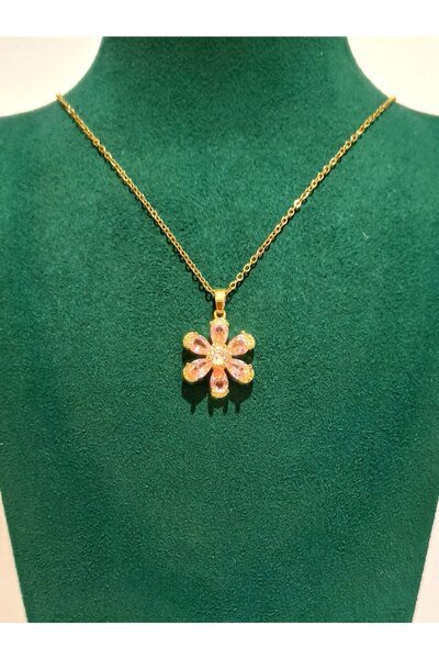 Monalisa Home Gold Color Luxury Figured Showy Necklace