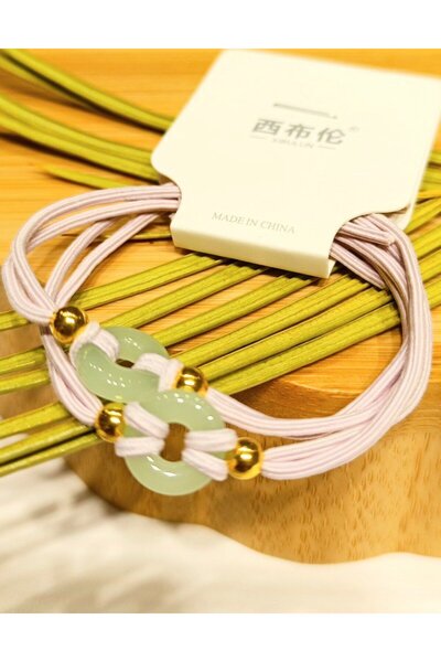 Monalisa Home Luxury Figured Double Color Rubber Buckle