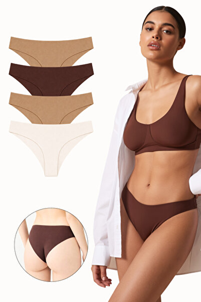 LİBELLA İÇ GİYİM Αόρατα εσώρουχα μπικίνι χωρίς ραφές και χωρίς σημάδια, κομμέ...