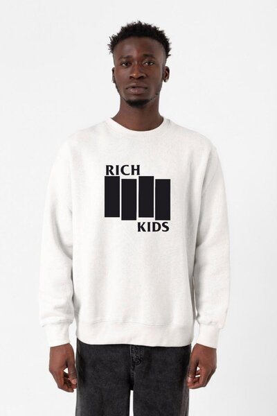 Tshirthane G-Dragon Rich Kids bela muška 2ip majica