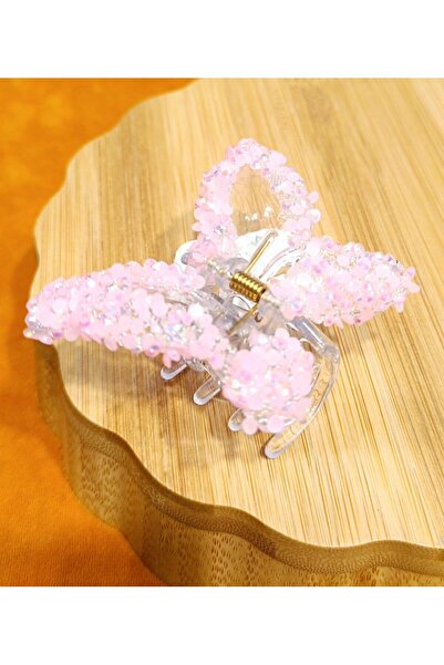 Monalisa Home Luxurious Flashy Glitter Butterfly Pinch Buckle