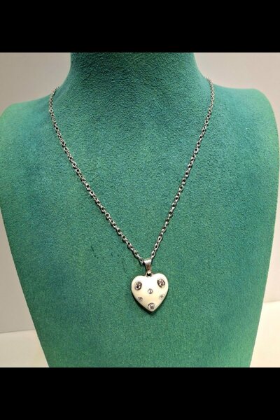 Monalisa Home Luxurious Figured Shiny Anti-Tarnish Steel Necklace