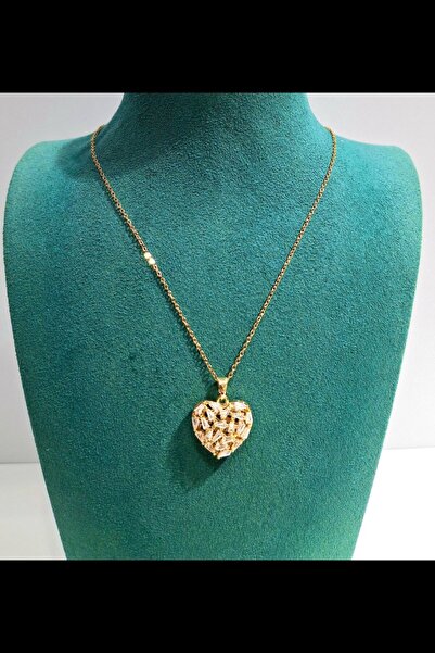 Monalisa Home Luxurious Figured Shiny Anti-Tarnish Steel Necklace