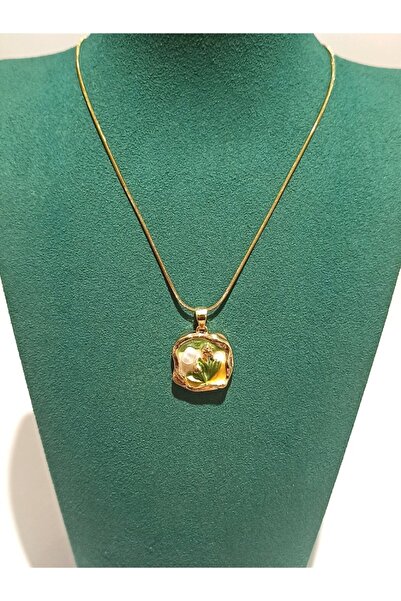 Monalisa Home Gold Color Luxury Figured Showy Necklace