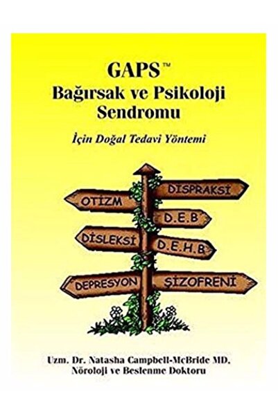 Adalin Yayıncılık Gaps Bağırsak Ve Psikoloji Sendromu Için Doğal Tedavi Yöntemi