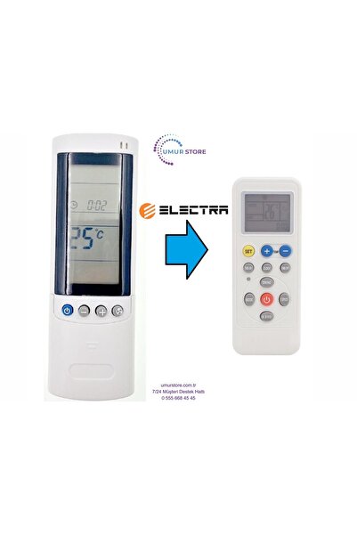 Swat Electra Airwell Johnson Elco RC08B P/N 202055091468 Klima Kumandası