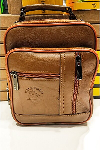 Monalisa Home Leather Men's Bag with Case and Compartment