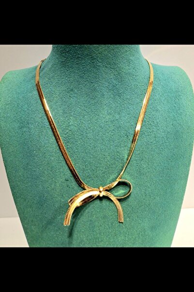 Monalisa Home Luxurious Figured Shiny Anti-Tarnish Steel Necklace