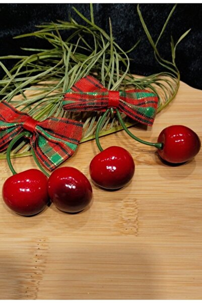 Monalisa Home Luxury Red Cherry Buckle with Tongs